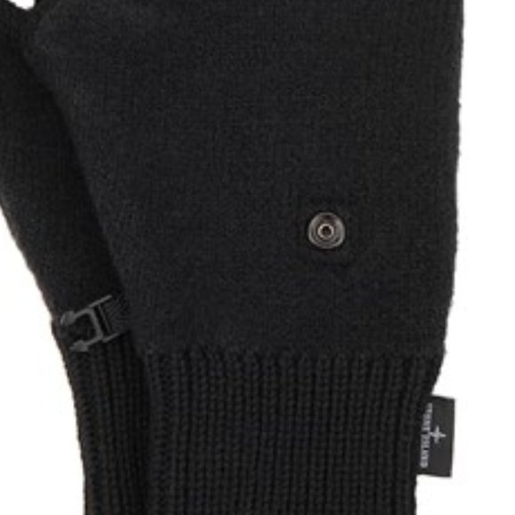 Brand New With Tags Stone Island Wool Fingerless Men's Mittens - Picture 8 of 16